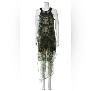 Helmut Lang Cicada Silk Dress